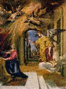 GRECO, El The Annunciation sdgm oil